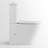  EcoDelux Arezzo Water Saving BTW Close Coupled Toilet + Soft Close Seat