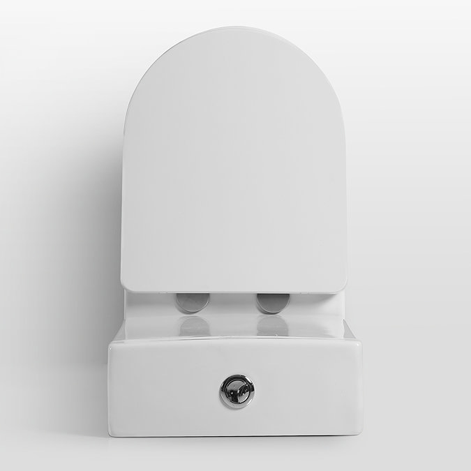 EcoDelux Arezzo Water Saving BTW Close Coupled Toilet + Soft Close Seat