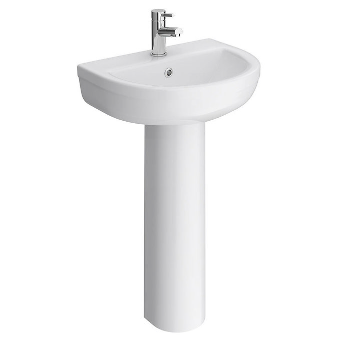 EcoDelux Metro Water Saving Modern Bathroom Suite + Basin Tap