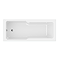 EcoDelux Premiercast Single Ended Shower Bath 1700 x 750mm