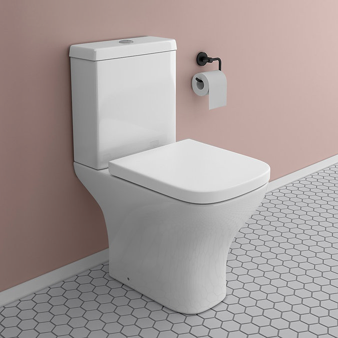 EcoDelux Venice Water Saving Close Coupled Toilet + Soft Close Seat