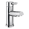 EcoDelux WRAS Approved Round Water Saving Mono Basin Mixer Tap with Waste