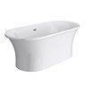Eden 1750 Modern Roll Top Bath Profile Large Image