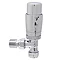 Modus Plus 15mm Angled Thermostatic Radiator Valve - Chrome Large Image