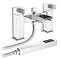 Edge Waterfall Bath Shower Mixer + Shower Kit Large Image