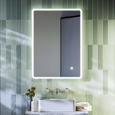 Cruze 500x700mm LED Universal Mirror inc. Touch Sensor + Anti-Fog