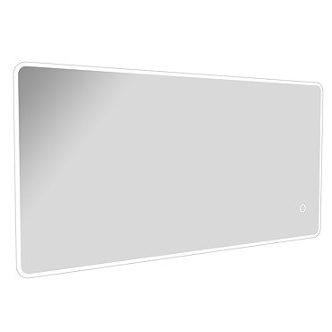 Edmonton 600x1200mm LED Universal Mirror Inc. Touch Sensor + Anti-Fog  Profile Large Image