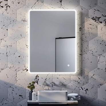 Cruze 600x800mm LED Universal Mirror inc. Touch Sensor + Anti-Fog