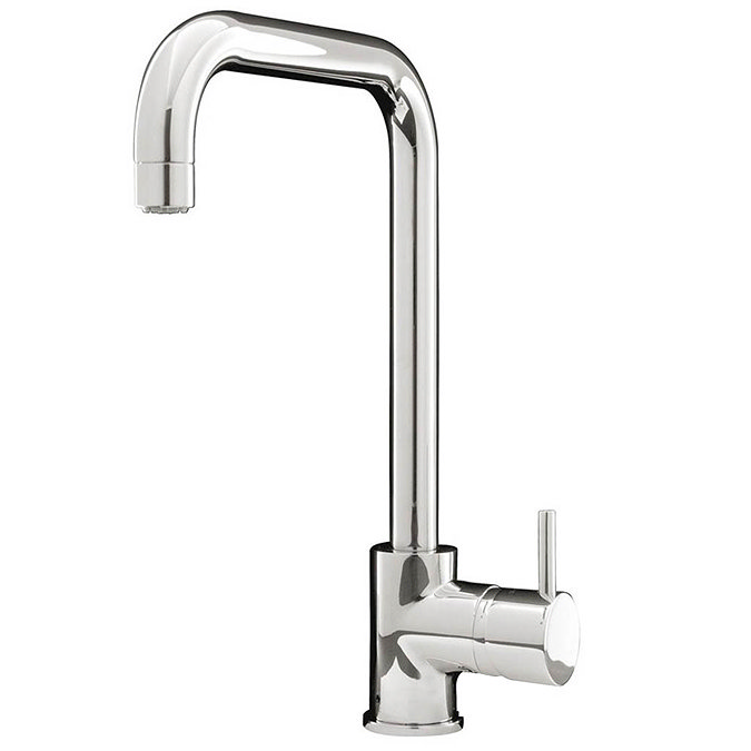 Edmonton Modern Chrome Kitchen Mixer Tap Large Image