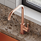 Bower Edmonton Modern Copper Kitchen Mixer Tap