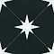 Elba Black Patterned Wall & Floor Tiles - 220 x 220mm  Profile Large Image