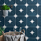 Cassola Blue Terrazzo Effect Wall and Floor Tiles - 225 x 225mm