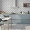 Elba Grey Patterned Wall & Floor Tiles - 220 x 220mm Large Image