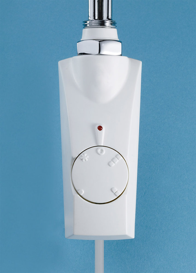 Electric Only Adjustable Thermostatic Element (EP) - White Large Image