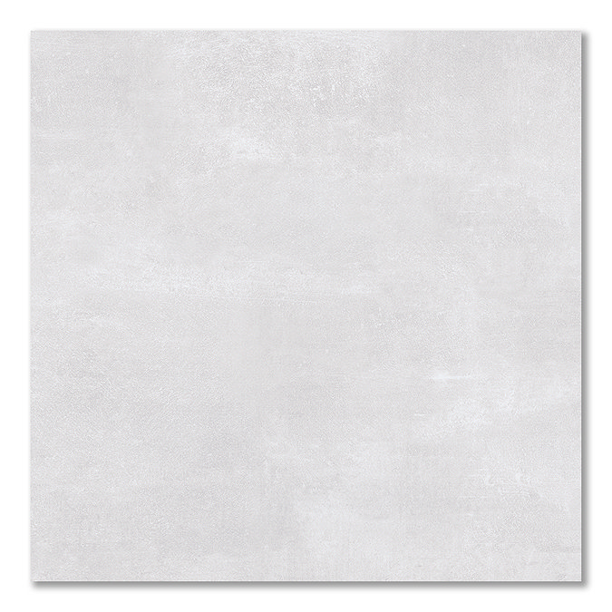Element Chalk White Concrete Effect Wall and Floor Tiles - 600 x 600mm