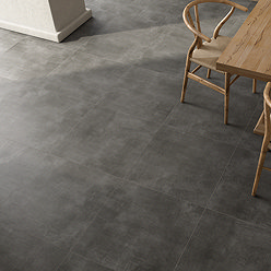 Element Charcoal Concrete Effect Wall and Floor Tiles - 600 x 600mm