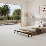 Element Large Format Chalk White Concrete Effect Wall and Floor Tiles - 600 x 1200mm