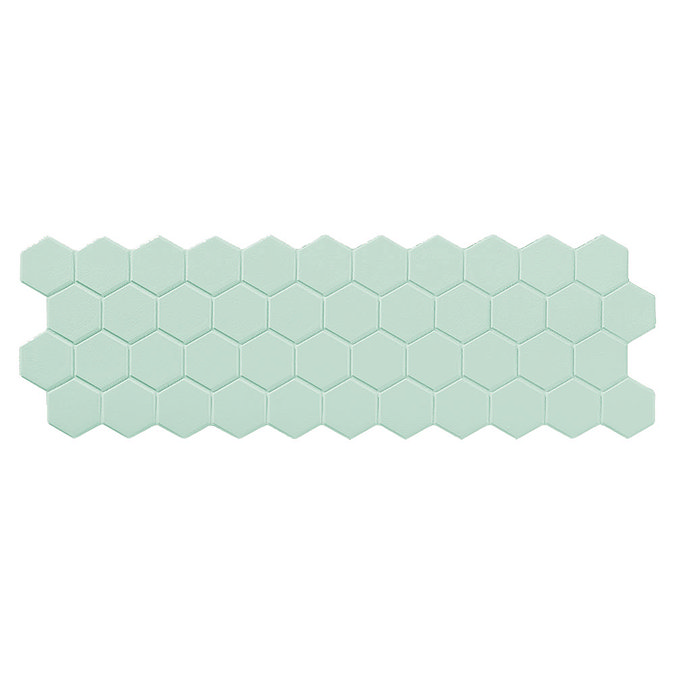 Elise Aquamarine Hexagon Wall and Floor Tiles - 170 x 520mm  Profile Large Image