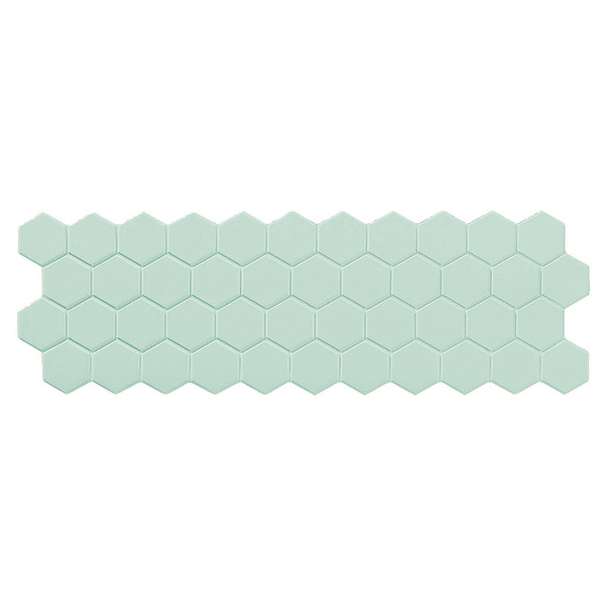 Elise Aquamarine Hexagon Wall and Floor Tiles - 170 x 520mm Profile Large Image