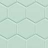 Elise Aquamarine Hexagon Wall and Floor Tiles - 170 x 520mm  Feature Large Image