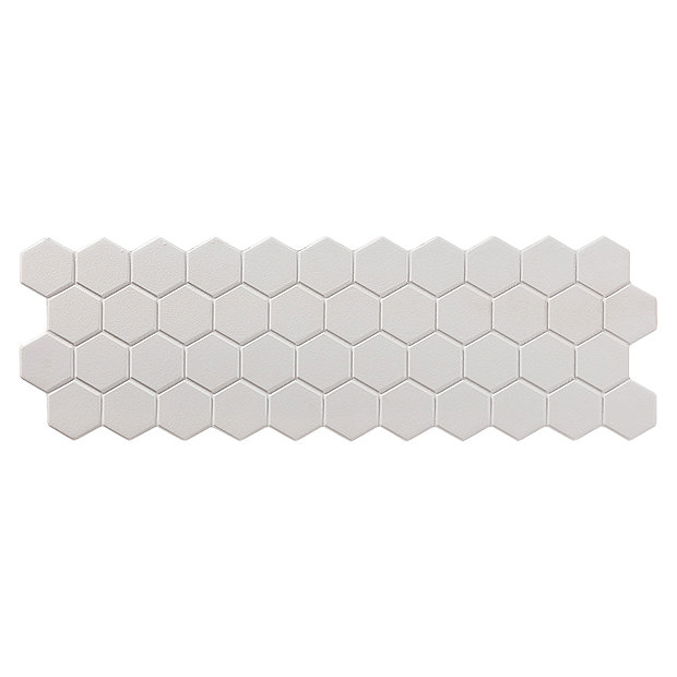 Elise Grey Hexagon Wall and Floor Tiles - 170 x 520mm  Profile Large Image