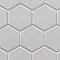 Elise Grey Hexagon Wall and Floor Tiles - 170 x 520mm  Feature Large Image