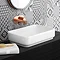 Elite Rose Gold Wall Mounted Basin Mixer Tap + Waste  Feature Large Image