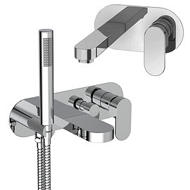 Elite Wall Mounted Tap Package (Bath + Basin Tap)