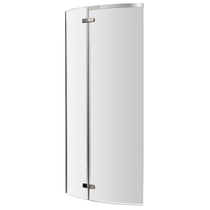 Ella 1400 Curved P-Bath Screen - ERCS0 Profile Large Image