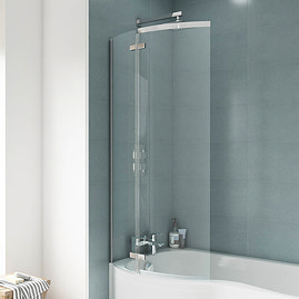 Ella 1400 Curved P-Bath Screen - ERCS0 Large Image