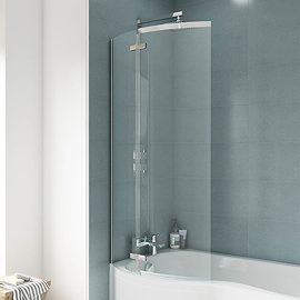 Ella 1400 Curved P-Bath Screen - ERCS0 Large Image