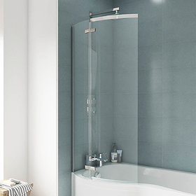 Ella 1400 Curved P-Bath Screen - ERCS0 Large Image