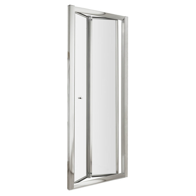 Ella Bi-Fold Folding Shower Door - Various Size Options  Profile Large Image