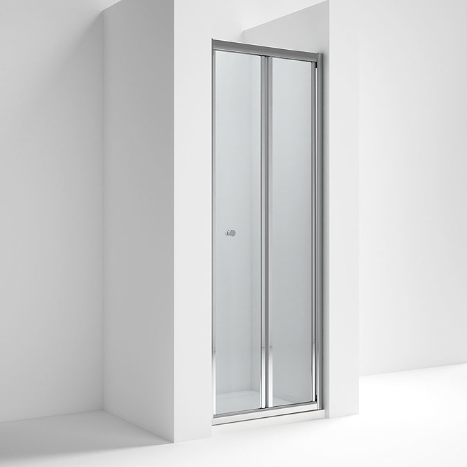 Ella Bi-Fold Folding Shower Door - Various Size Options Large Image