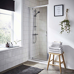 Ella Pivot Shower Door - Various Size Options Large Image