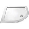 Ella Quadrant Shower Enclosure with Pearlstone Tray - 800 x 800mm - ERQ8-NTP105  Feature Large Image