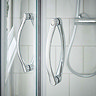Ella Quadrant Shower Enclosure + Pearlstone Tray (900 x 900mm)  Standard Large Image