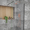 Ellinor Grey Travertine Effect Wall & Floor Tiles - 300 x 600mm