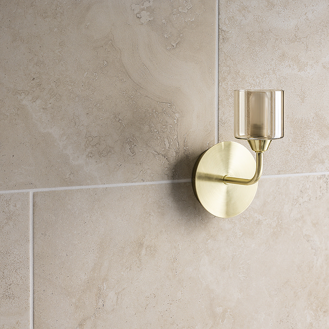 Ellinor Natural Travertine Effect Wall & Floor Tiles - 300 x 600mm