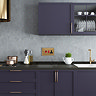 Ellis & Co 45A Cooker Switch with Socket Georgian Brass - Black