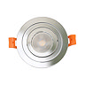Ellis & Co IP22 Chrome Round Tiltable Downlight