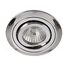 Ellis & Co IP22 Chrome Round Tiltable Downlight