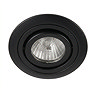 Ellis & Co IP22 Matt Black Round Tiltable Downlight