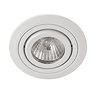 Ellis & Co IP22 White Round Tiltable Downlight