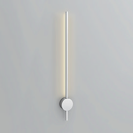 Ellis & Co Lacerva Pillar Bathroom Wall Light - Chrome