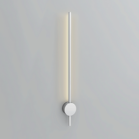 Ellis & Co Lacerva Pillar Bathroom Wall Light - Chrome
