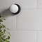 Elora White Concrete Effect Wall & Floor Tiles - 300 x 600mm