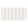 Elora White Fluted Concrete Effect Wall & Floor Tiles - 300 x 600mm