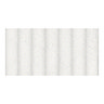 Elora White Fluted Concrete Effect Wall & Floor Tiles - 300 x 600mm
