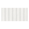 Elora White Fluted Concrete Effect Wall & Floor Tiles - 300 x 600mm